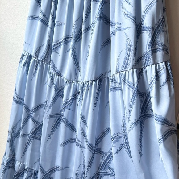 NWT EMILY MCCARTHY Blue Daphne PHEASANT PARTY Dress Sz S - Picture 11 of 16